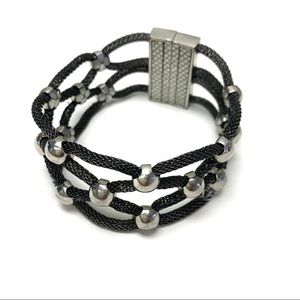 Dark Tone Silver Bracelet